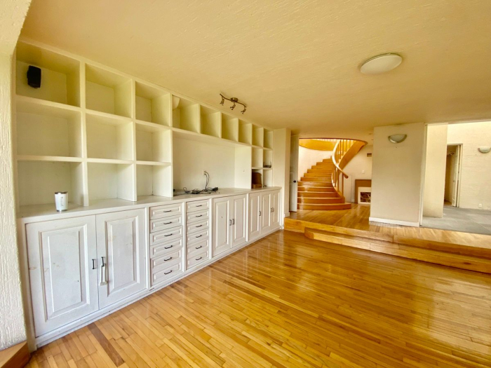 Casa En Venta Con Vigilancia En Tecamachalco Huixquilucan