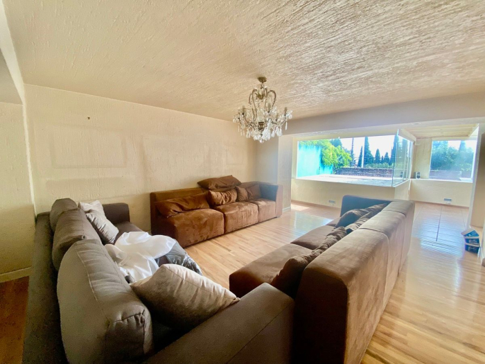 Casa En Venta Con Vigilancia En Tecamachalco Huixquilucan