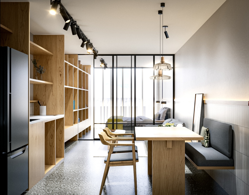 DEPARTAMENTO NUEVO CON TERRAZA EN VENTA EN LA CONDESA