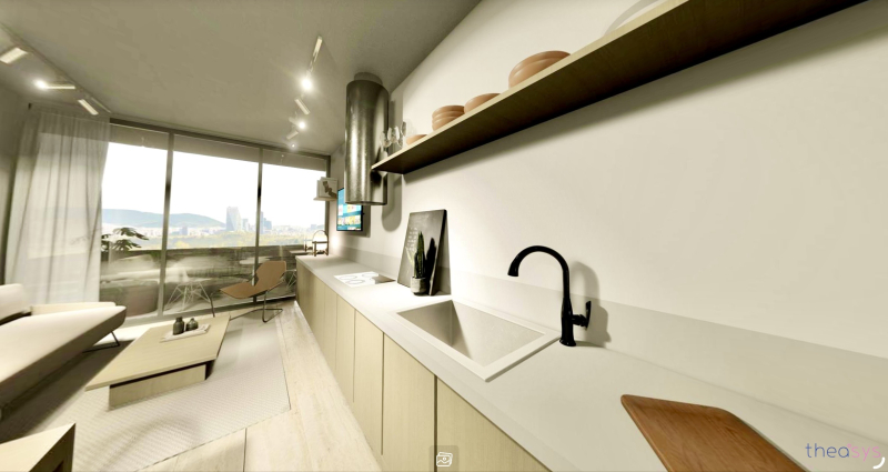 DEPARTAMENTO NUEVO CON TERRAZA EN VENTA EN LA CONDESA