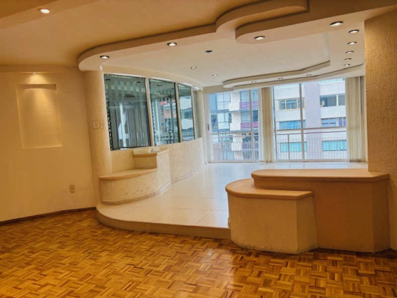 departamento en venta polanco, exterior con terraza