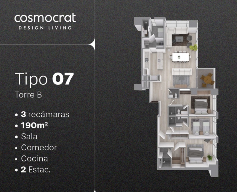 Departamento En Venta En Cosmocrat, Interlomas