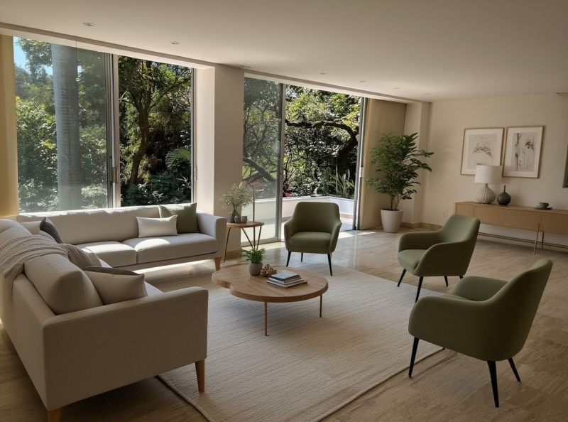 moderno departamento en venta | club de golf tabachines