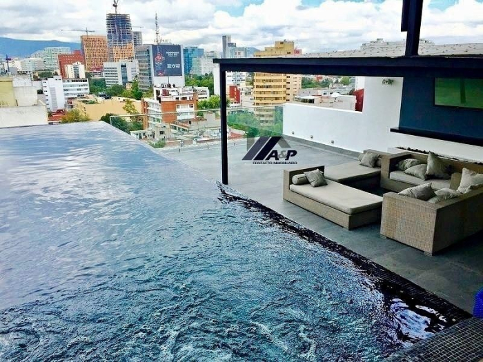 renta departamento garden house  – polanco