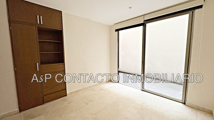 del valle departamento en renta  100 m² + terraza  2 recámaras