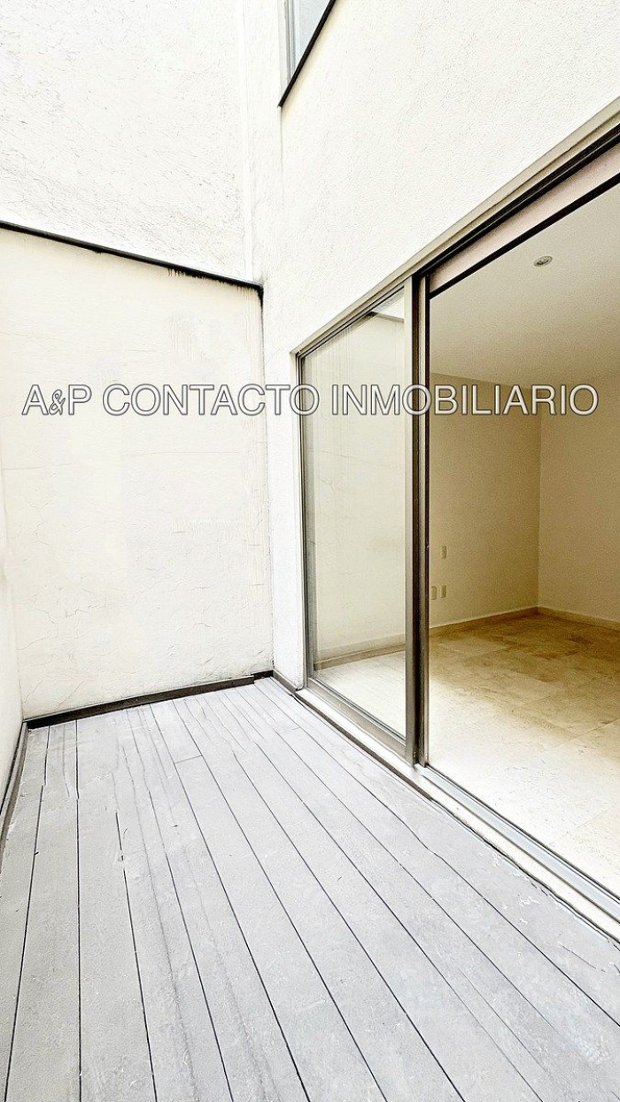 del valle departamento en renta  100 m² + terraza  2 recámaras