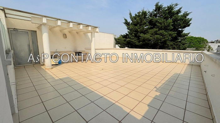 del valle departamento en renta  100 m² + terraza  2 recámaras