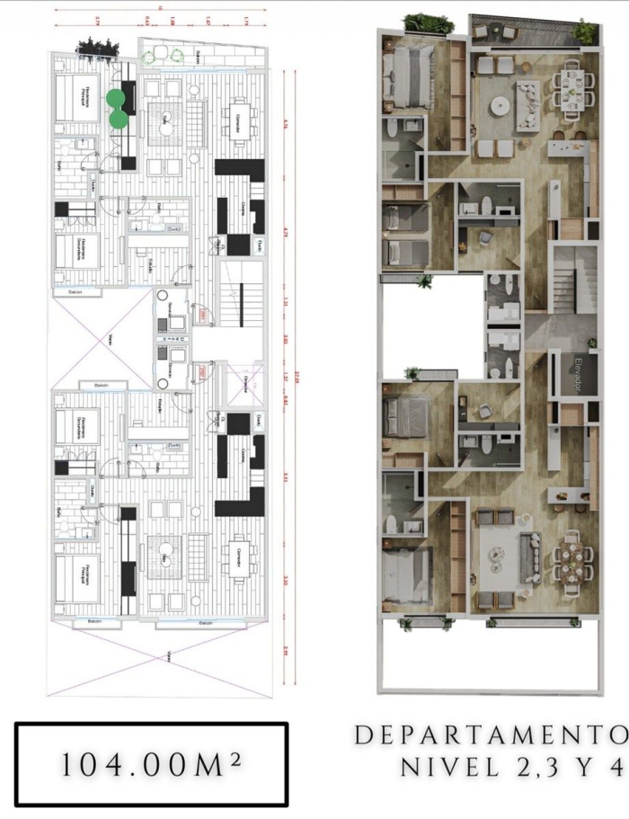 del valle sur.  parroquia. preventa departamentos