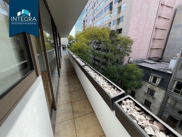 departamento amueblado en renta, campos elíseos, polanco