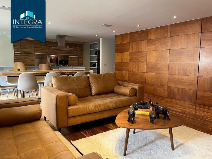 departamento amueblado en renta, campos elíseos, polanco