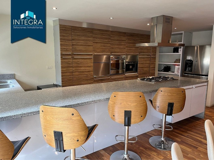 departamento amueblado en renta, campos elíseos, polanco