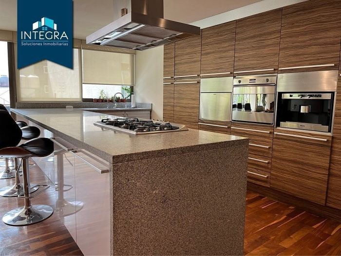 departamento amueblado en renta, campos elíseos, polanco