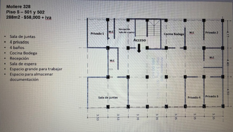 oficina en renta en polanco