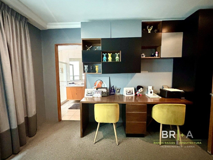 departamento en venta en hacienda del ciervo, interlomas