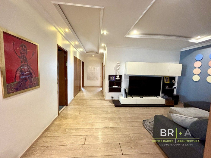 departamento en venta en hacienda del ciervo, interlomas