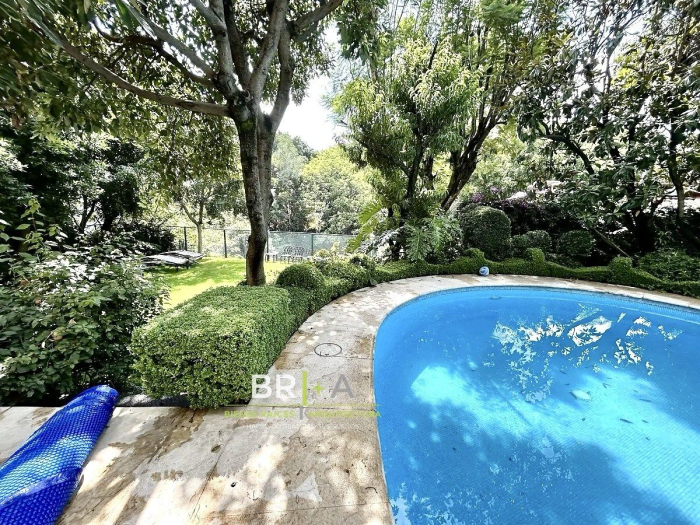 casa amueblada en renta en monte líbano, lomas de tecamachalco, naucalpan