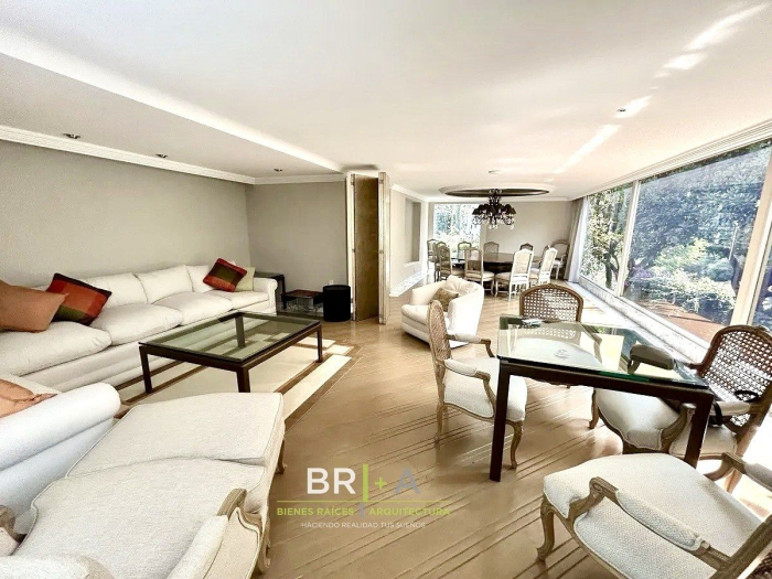 casa amueblada en renta en monte líbano, lomas de tecamachalco, naucalpan