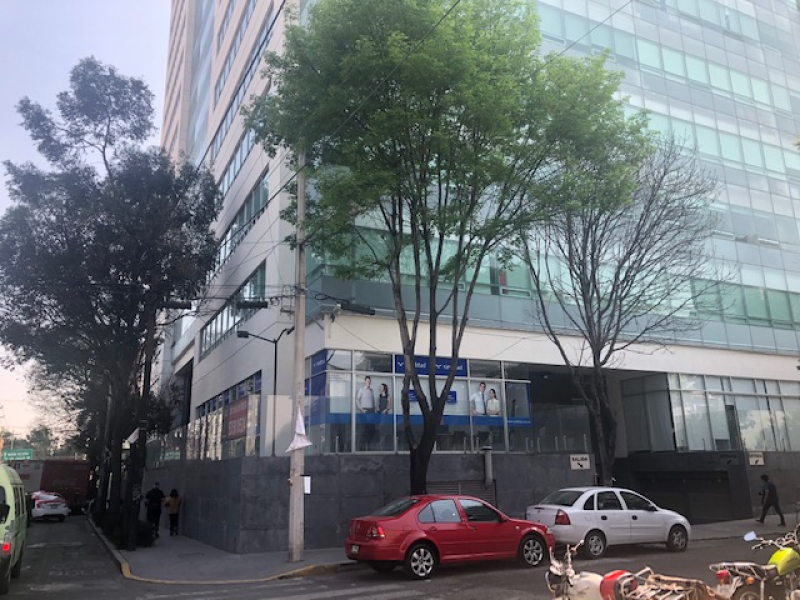 renta oficina en edificio corporativo colonia anahuac