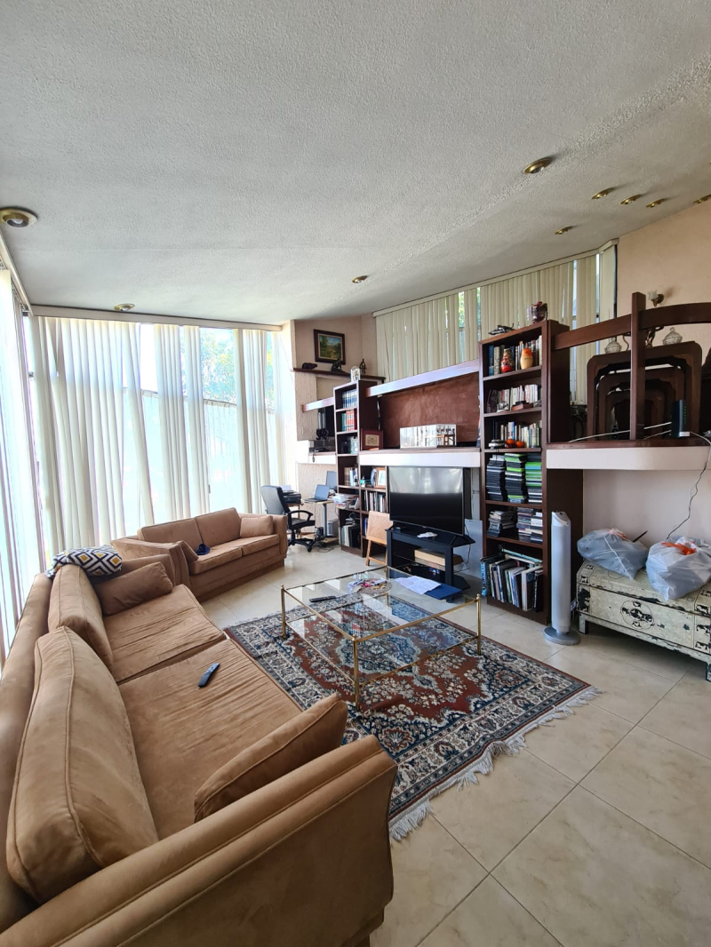 casa en venta con departamento independiente en la herradura, naucalpan