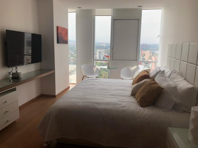 departamento en renta amueblado en torre pissarro 