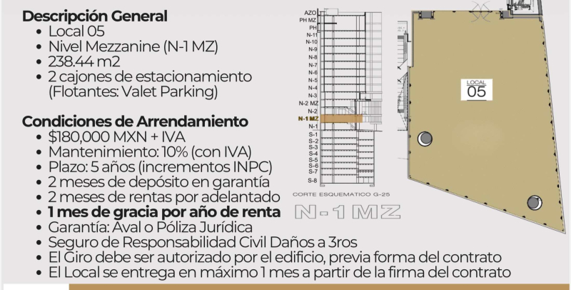 local comercial en renta en parques de la herradura