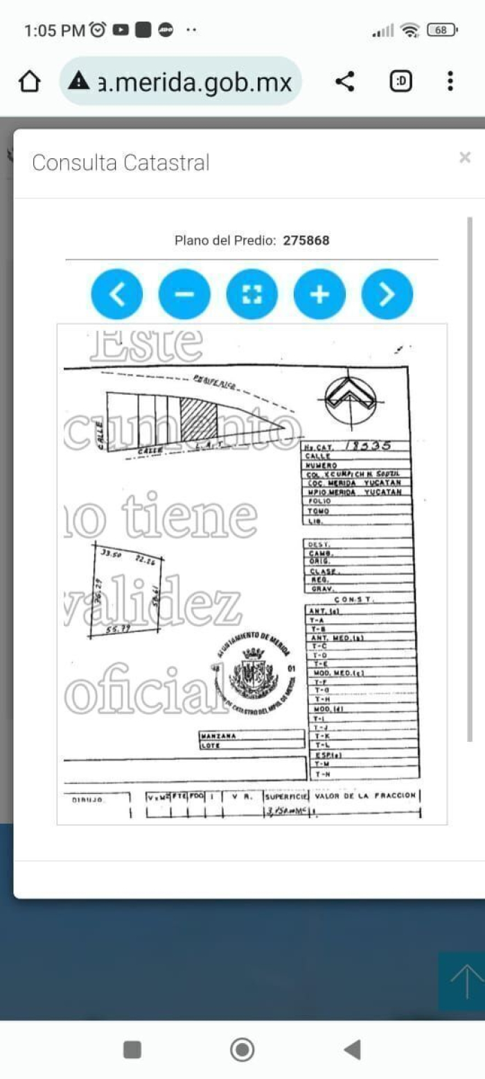 TERRENO COMERCIAL SOBRE PERIFERICO NORTE MERIDA CERCA DE PLAZA HARBOR