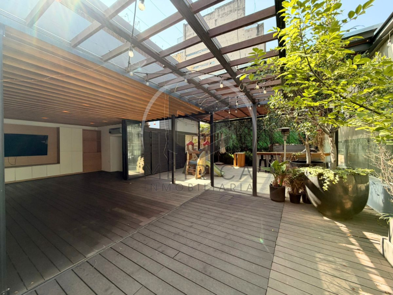 departamento con roof garden privado en renta en polanco 