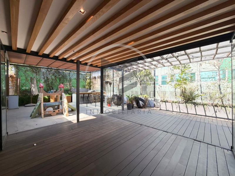 departamento con roof garden privado en renta en polanco 