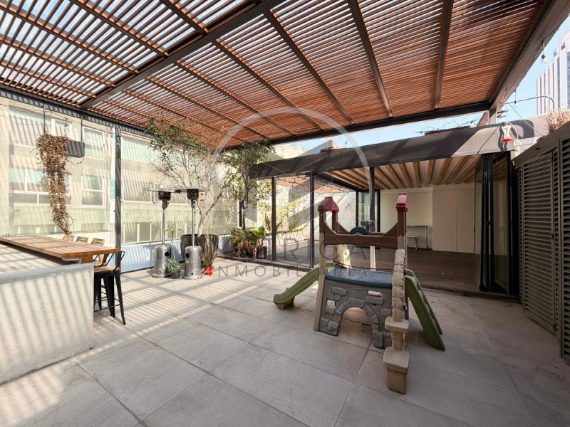 departamento con roof garden privado en renta en polanco 