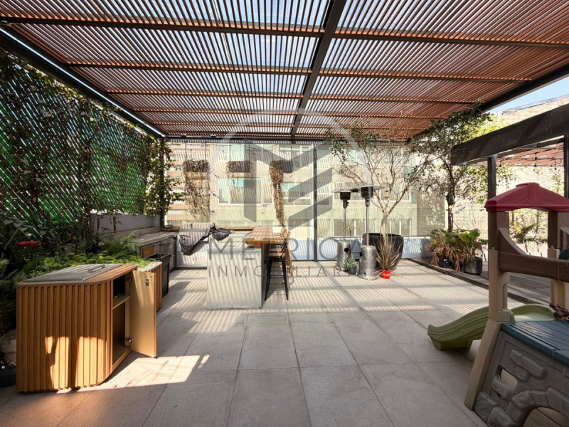 departamento con roof garden privado en renta en polanco 