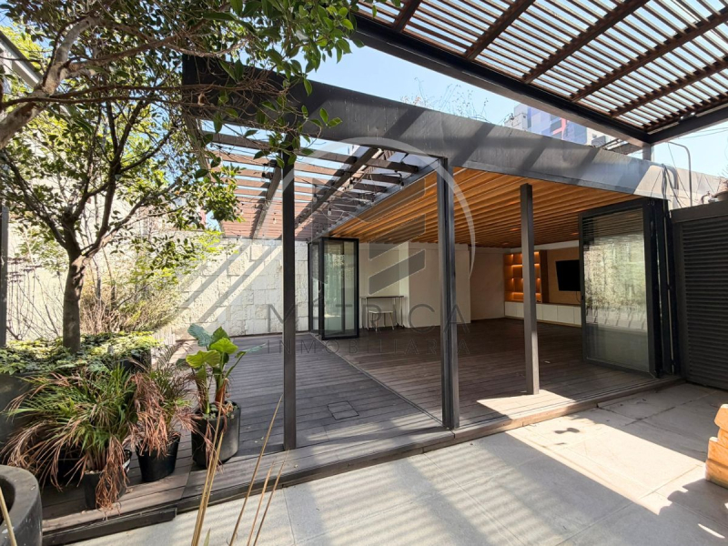 departamento con roof garden privado en renta en polanco 