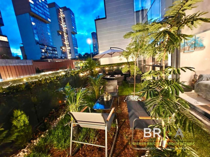 departamento garden en venta en central park bosque real