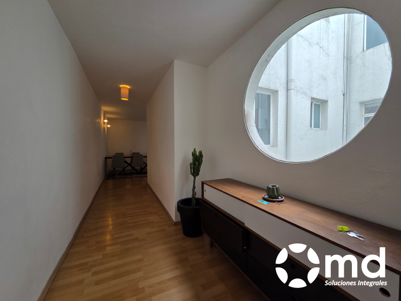 Renta Departamento amueblado y equipado en Roma Norte