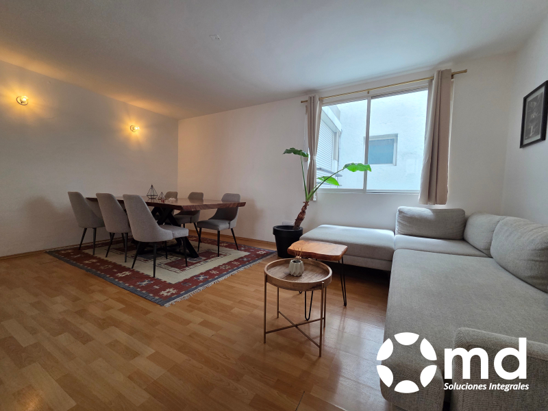 renta departamento amueblado y equipado en roma norte