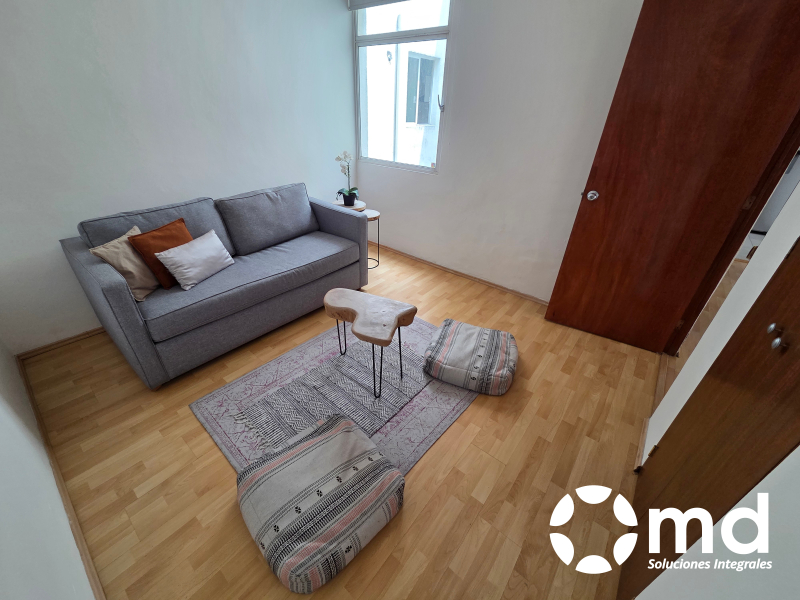 renta departamento amueblado y equipado en roma norte