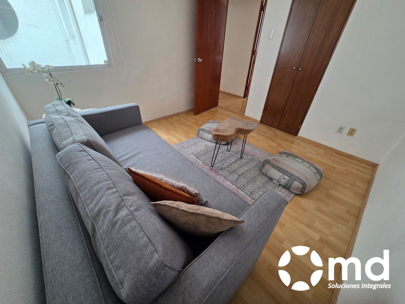 renta departamento amueblado y equipado en roma norte