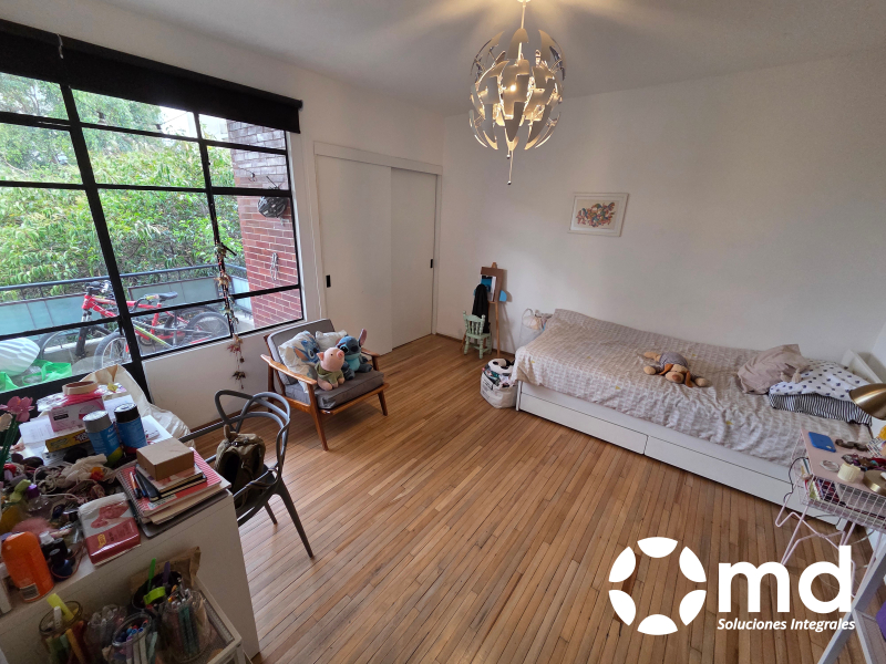 departamento amueblado y equipado roma norte balcón estancia corta desde 3 meses