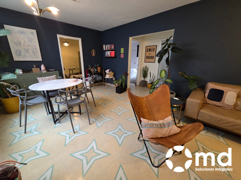 departamento amueblado y equipado roma norte balcón estancia corta desde 3 meses