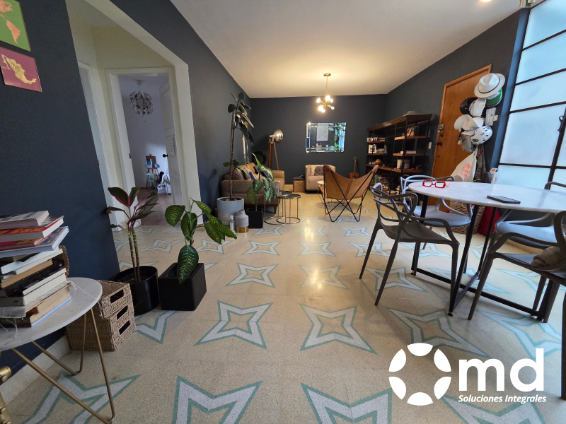 departamento amueblado y equipado roma norte balcón estancia corta desde 3 meses