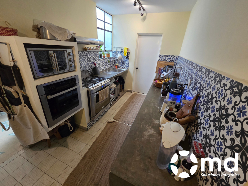 departamento amueblado y equipado roma norte balcón estancia corta desde 3 meses