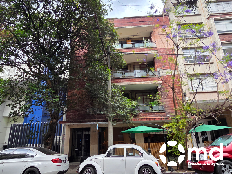 departamento amueblado y equipado roma norte balcón estancia corta desde 3 meses