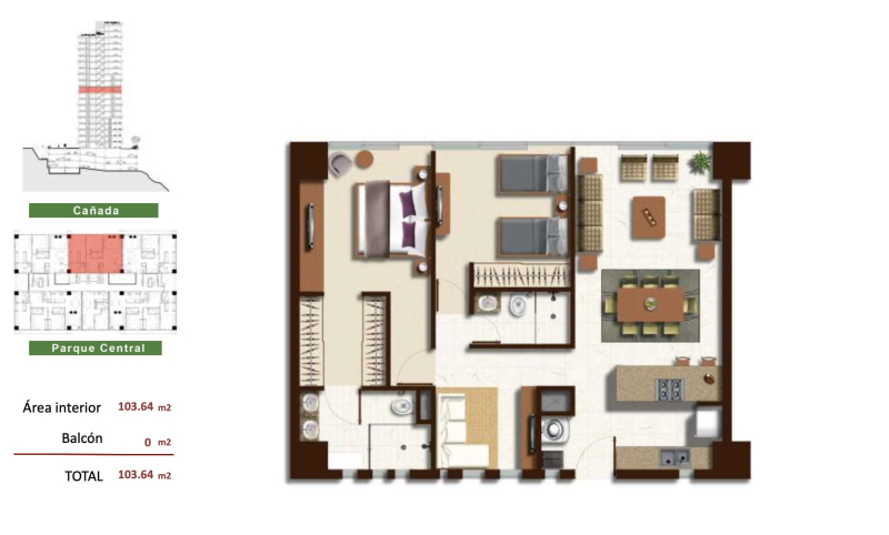  Departamento En Venta En Cittá San Jerónimo De 2 Recámaras Y Family