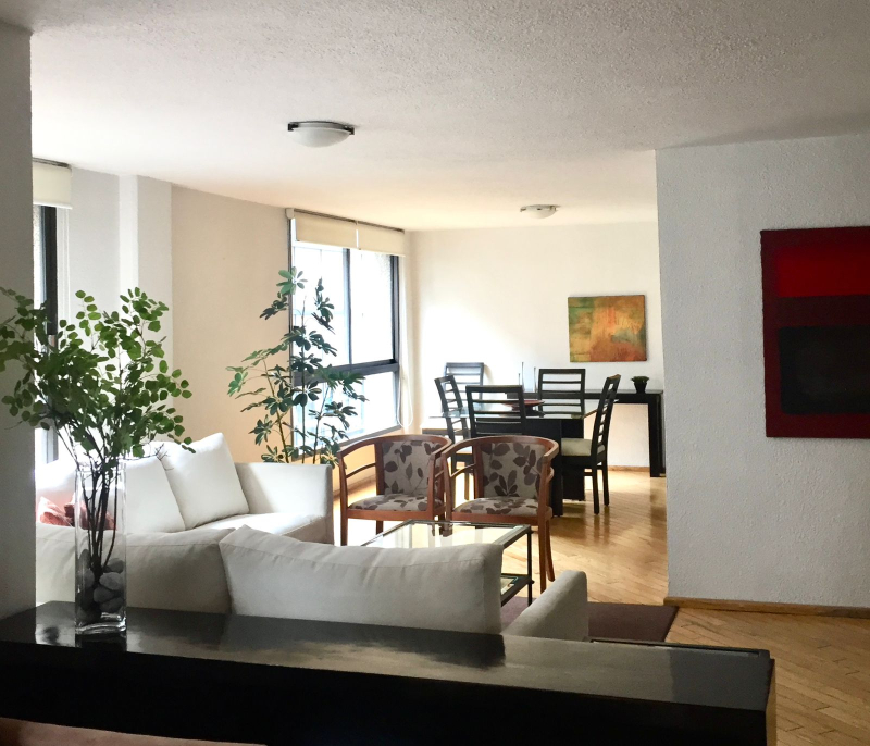 polanco, lagrange departamento en renta amueblado