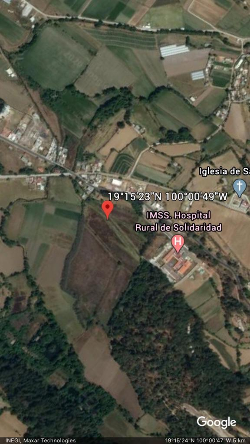 terreno en venta en amanalco de becerra 