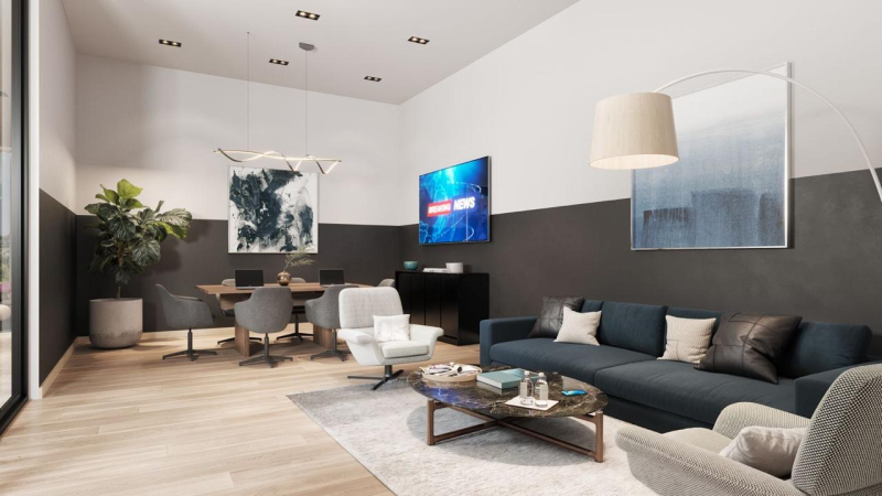 venta departamento nuevo bosque real. edificio blue. 