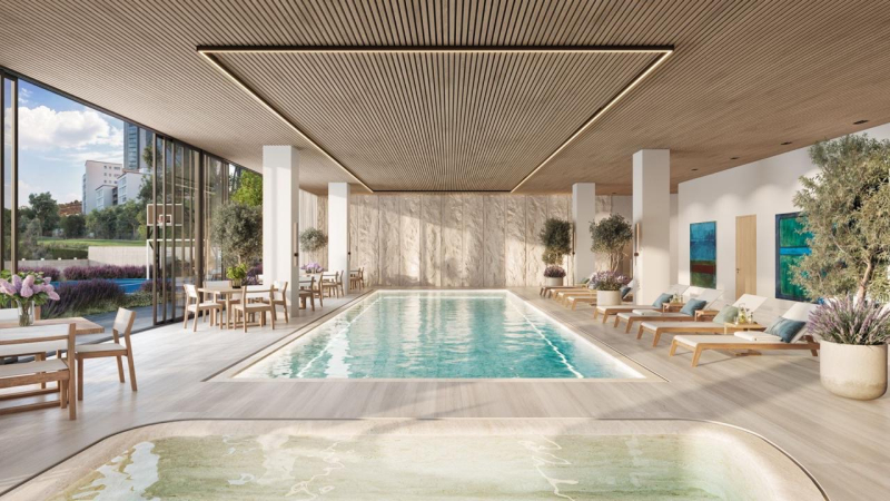 venta departamento nuevo bosque real. edificio blue. 