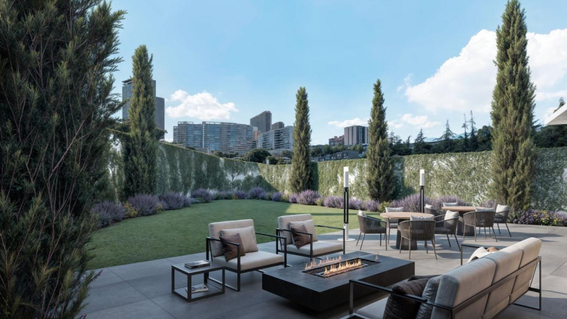 venta departamento nuevo bosque real. edificio blue. 