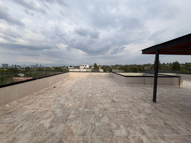 pent house en renta en lomas de chapultepec en sierra fria