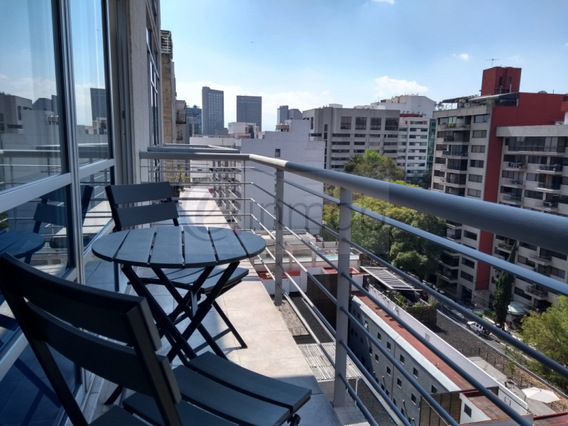 renta departamento amueblado en arquimedes, 1 junio 2026