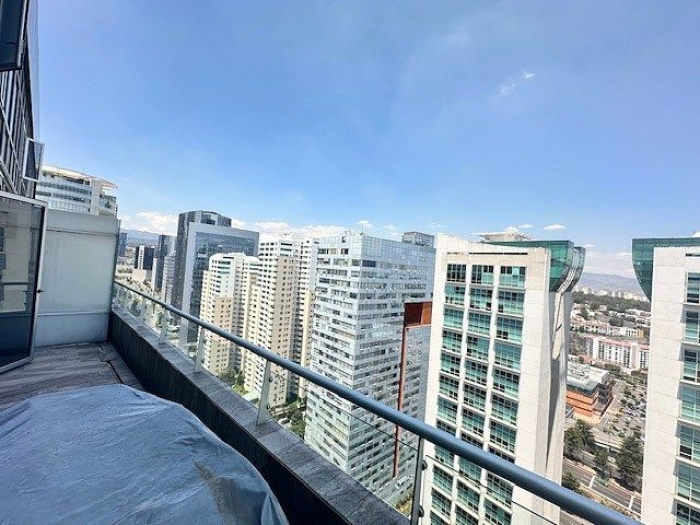 departamento amueblado en renta santa fe.  high park. amueblado. renta $32,000mn